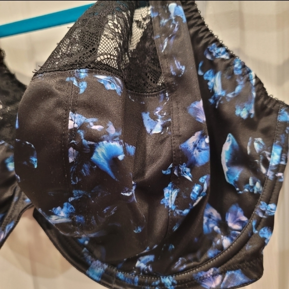 Elomi "Morgan" Stretch Banded Bra Twilight - 38K - Picture 3 of 7